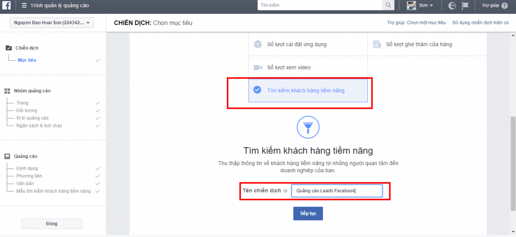 Cách thêm câu hỏi tùy chỉnh vào quảng cáo Facebook để tìm kiếm khách hàng tiềm năng